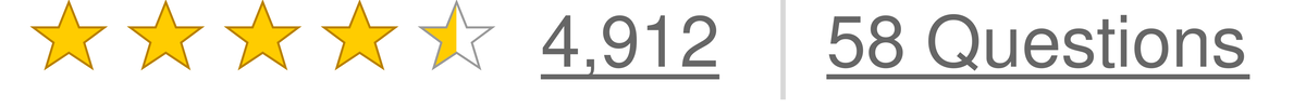 R-3 rated 4.5 out of 5 stars, 4,912 ratings, 58 questions