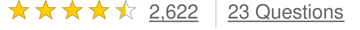 Tesamorelin rated 4.5 out of 5 stars, 2,622 ratings, 23 questions
